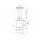 Купить АНИПЛАСТ Сифон 11/2"х40 C0500 с доставкой