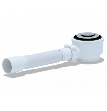 Сифон для душевого поддона с гофрой АНИПЛАСТ E415CL 11/2"х50 "клик-клак"