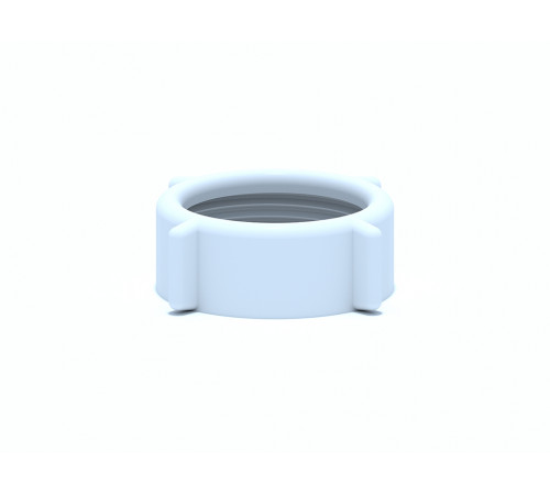 Купить Гайка пластиковая для сифона АНИПЛАСТ M432 11/4"x32 белая (025-0686) с доставкой