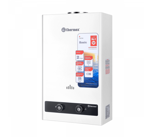 Купить Колонка газовая проточная THERMEX BASIC B 20 D (ЭдЭБ02407) с доставкой