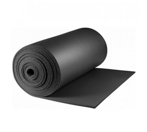 Купить Рулонная изоляция самоклеющаяся с алюминиевой фольгой ENERGOFLEX BLACK STAR DUCT AL (12 м²) металл-8 с доставкой