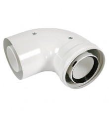 Отвод коаксиальный BAXI Ø80/125-90°
