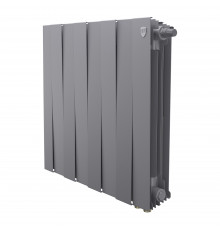 Радиатор биметаллический ROYAL THERMO PIANOFORTE SILVER SATIN VDR80 500x8 секций (НС-1506374)