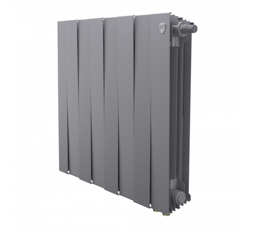 Купить Радиатор биметаллический ROYAL THERMO PIANOFORTE SILVER SATIN VDR80 500x8 секций (НС-1506374) с доставкой