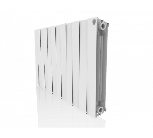 Купить Радиатор биметаллический ROYAL THERMO PIANOFORTE BIANCO TRAFFICO NEW 500x12 секций (НС-1176323) с доставкой