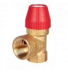 Клапан предохранительный для отопления STOUT 1/2"x3/4" (2,5 бар) (477.127)