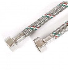 UNI-FITT Гибкая подводка ВВ 1/2", 200 см, DN 8, оплётка из нерж. стали
