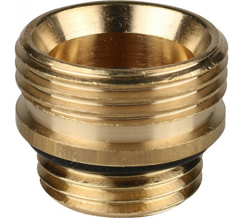 Купить EK Переходник для радиаторов латунный STOUT без покрытия 3/4"х1/2" НН, с прокладкой с доставкой