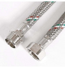 UNI-FITT Гибкая подводка НВ 1/2", 200 см, DN 8, оплётка из нерж. стали