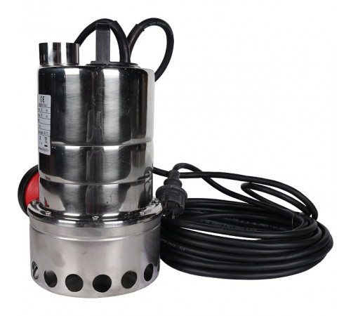 Купить Насос дренажный STOUT с поплавком, нерж.раб.колесо, кабель 10 м, 230V, Q=175 л/мин, H=7,5 с доставкой