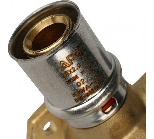 Купить МП Тройник с креплением пресс для металлопласта STOUT Ø20х1/2" с доставкой