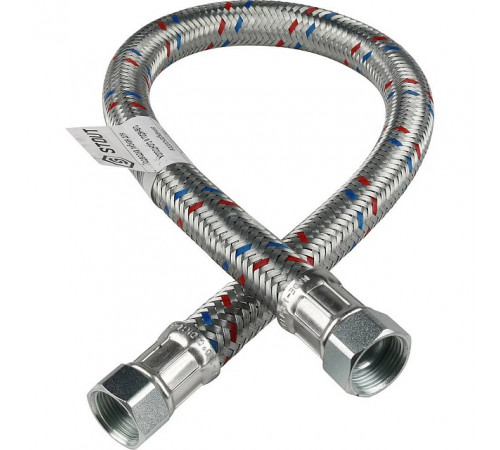 Купить Гибкая подводка для воды STOUT ГИГАНТ 3/4"-80 см гайка-гайка с доставкой