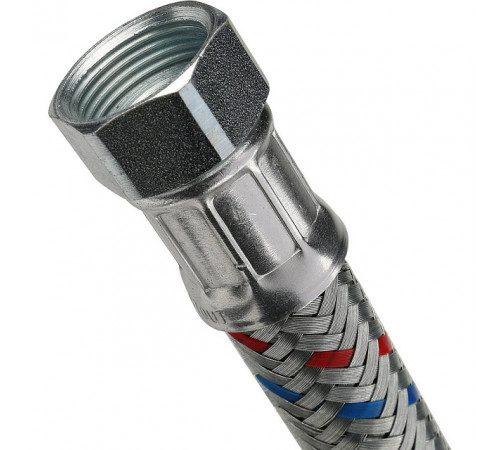 Купить Гибкая подводка для воды STOUT ГИГАНТ 3/4"-80 см гайка-гайка с доставкой