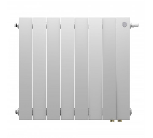 Купить Радиатор биметаллический ROYAL THERMO PIANOFORTE TOWER/BIANCO TRAFFICO VDR 500х8 секций (НС-1506364) с доставкой