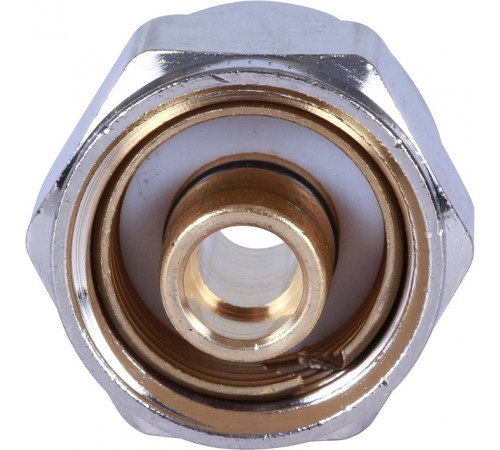 Купить EK Фитинг-евроконус обжимной для полиэтилена STOUT PE-X Ø16х2.6-1/2", посадка Ø16.1, для труб STABIL с доставкой