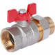Купить Кран шаровой с американкой ROMMER бабочка 11/4" ВН с доставкой
