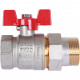 Купить Кран шаровой с американкой ROMMER бабочка 11/4" ВН с доставкой