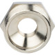 Купить Футорка резьбовая латунная STOUT никель 11/2"x3/4" ВН с доставкой