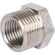 Купить Футорка резьбовая латунная STOUT никель 3/8"x1/4" ВН с доставкой