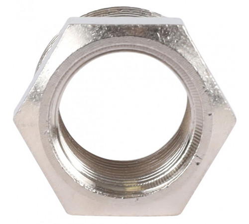 Купить Футорка резьбовая латунная STOUT никель 3/8"x1/4" ВН с доставкой