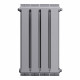 Купить Радиатор биметаллический ROYAL THERMO PIANOFORTE SILVER SATIN NEW 500x4 секций, серый (НС-1176338) с доставкой