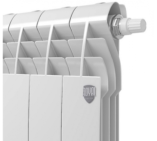 Купить Радиатор биметаллический ROYAL THERMO BILINER BIANCO TRAFFICO VR 350х12 секций с доставкой