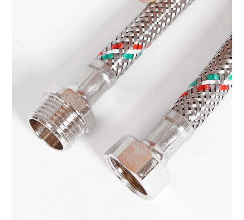 Купить UNI-FITT Гибкая подводка НВ 1/2", 80 см, DN 8, оплётка из нерж. стали с доставкой