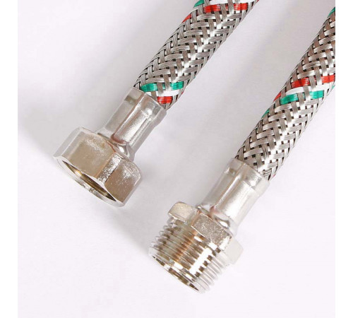 Купить UNI-FITT Гибкая подводка НВ 1/2", 180 см, DN 8, оплётка из нерж. стали с доставкой