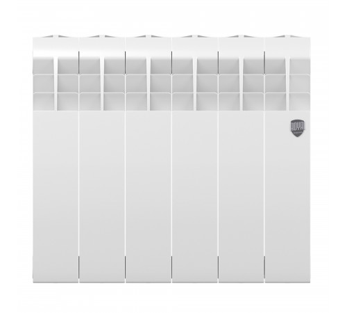 Купить Радиатор биметаллический ROYAL THERMO BILINER BIANCO TRAFFICO 350х6 секций (НС-1197119) с доставкой