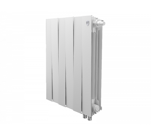 Купить Радиатор биметаллический ROYAL THERMO PIANOFORTE TOWER/BIANCO TRAFFICO 500х6 секций (НС-1338424) с доставкой