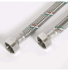 UNI-FITT Гибкая подводка ВВ 1/2", 40 см, DN 8, оплётка из нерж. стали