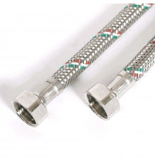 UNI-FITT Гибкая подводка ВВ 1/2", 30 см, DN 8, оплётка из нерж. стали