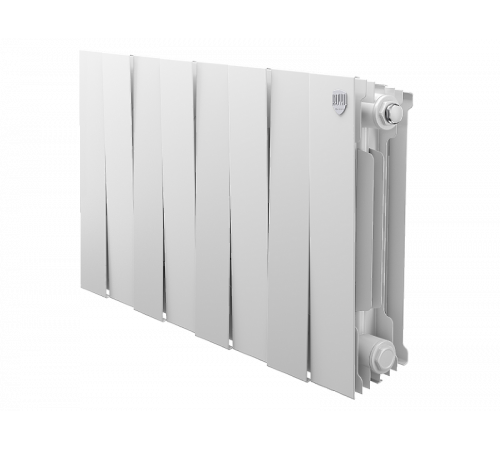 Купить Радиатор биметаллический ROYAL THERMO PIANOFORTE BIANCO TRAFFICO 300x8 секций (НС-1346053) с доставкой