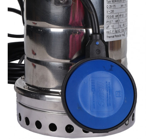 Купить Насос дренажный STOUT SPD-0001-200450 с поплавком (кабель 10 м, 230V, Q=175 л/мин, H=10 м) с доставкой