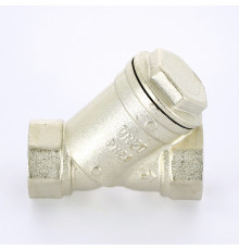 Фильтр косой UNI-FITT ВВ 3/4" 400 мкм, никелированный
