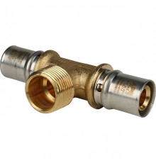 МП Тройник резьбовой пресс для металлопласта STOUT Ø20х3/4"х20 Н