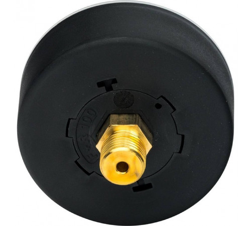 Купить Манометр аксиальный STOUT Ø63-1/4", 10 бар, горизонтальное подключение с доставкой