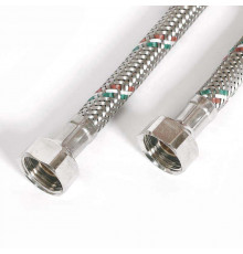 UNI-FITT Гибкая подводка ВВ 1/2", 50 см, DN 8, оплётка из нерж. стали