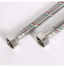 UNI-FITT Гибкая подводка ВВ 1/2", 100 см, DN 8, оплётка из нерж. стали
