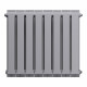 Купить Радиатор биметаллический ROYAL THERMO PIANOFORTE SILVER SATIN NEW 500x8 секций, серый (НС-1176341) с доставкой