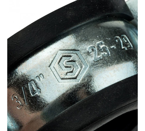 Купить Хомут крепежный без шпильки М8 STOUT Ду20 (25-29) - 3/4" с доставкой