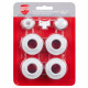 Купить Комплект для монтажа радиаторов ROYAL THERMO 1/2" без кронштейнов, белый (НС-1156746) с доставкой