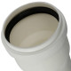 Купить Элемент дымохода STOUT конденсац. труба, 2000 мм, Ø60/100 м/п PP-FE с доставкой