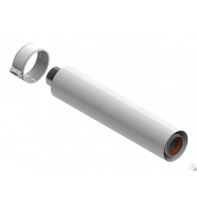 Удлинитель горизонтальный для газоотвода PROTHERM Ø60/100, 0,5 м. Для котлов Рысь, Ягуар.