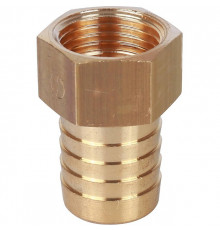 Штуцер резьбовой латунный STOUT без покрытия 1/2"x20мм В