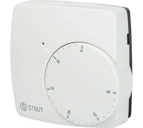 Купить Термостат электронный STOUT WFHT-BASIC со светодиодом норм. откр. с доставкой