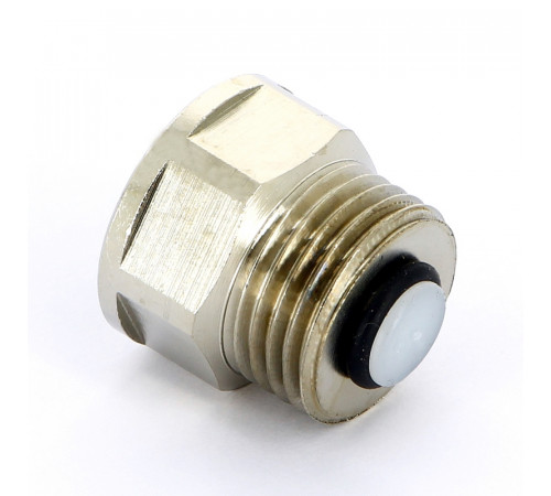 Купить Клапан отсечной для воздухоотводчика UNI-FITT 1/2" x 1/2" никелир. с доставкой
