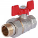 Купить Кран шаровой с американкой ROMMER бабочка 3/4" ВН с доставкой