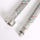 Купить UNI-FITT Гибкая подводка для смесителя М10х1 - 1/2", 120 см, DN 8, оплётка из нерж. стали с доставкой