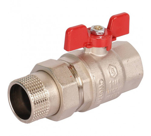 Купить Кран шаровой с американкой STOUT бабочка EPDM 11/4" с доставкой